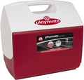 Igloo 00043362 Personal Size Playmate Ice Chest 16 qt, Red/White