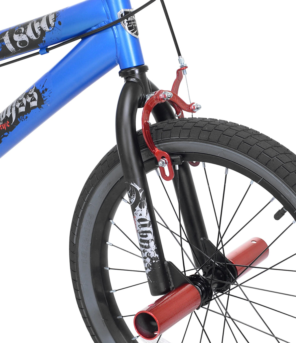 18" Kent Bicycle Abyss Boy'S Freestyle BMX Child Bicycle, Blue