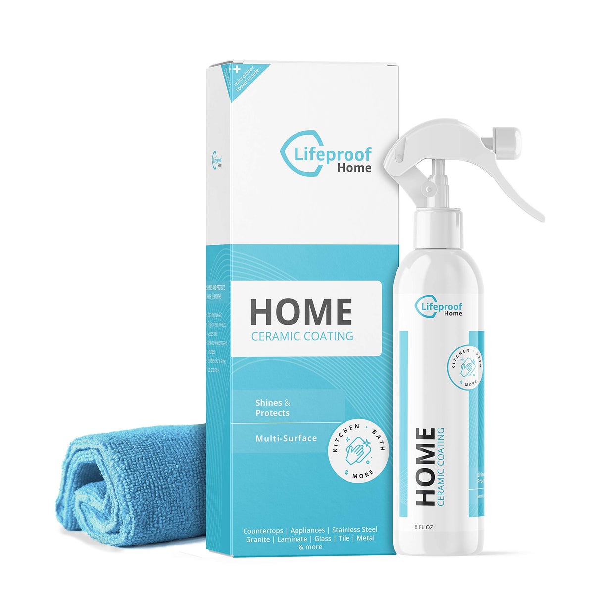 Lifeproof Home Ceramic Coating Spray Kit - 8 fl oz.