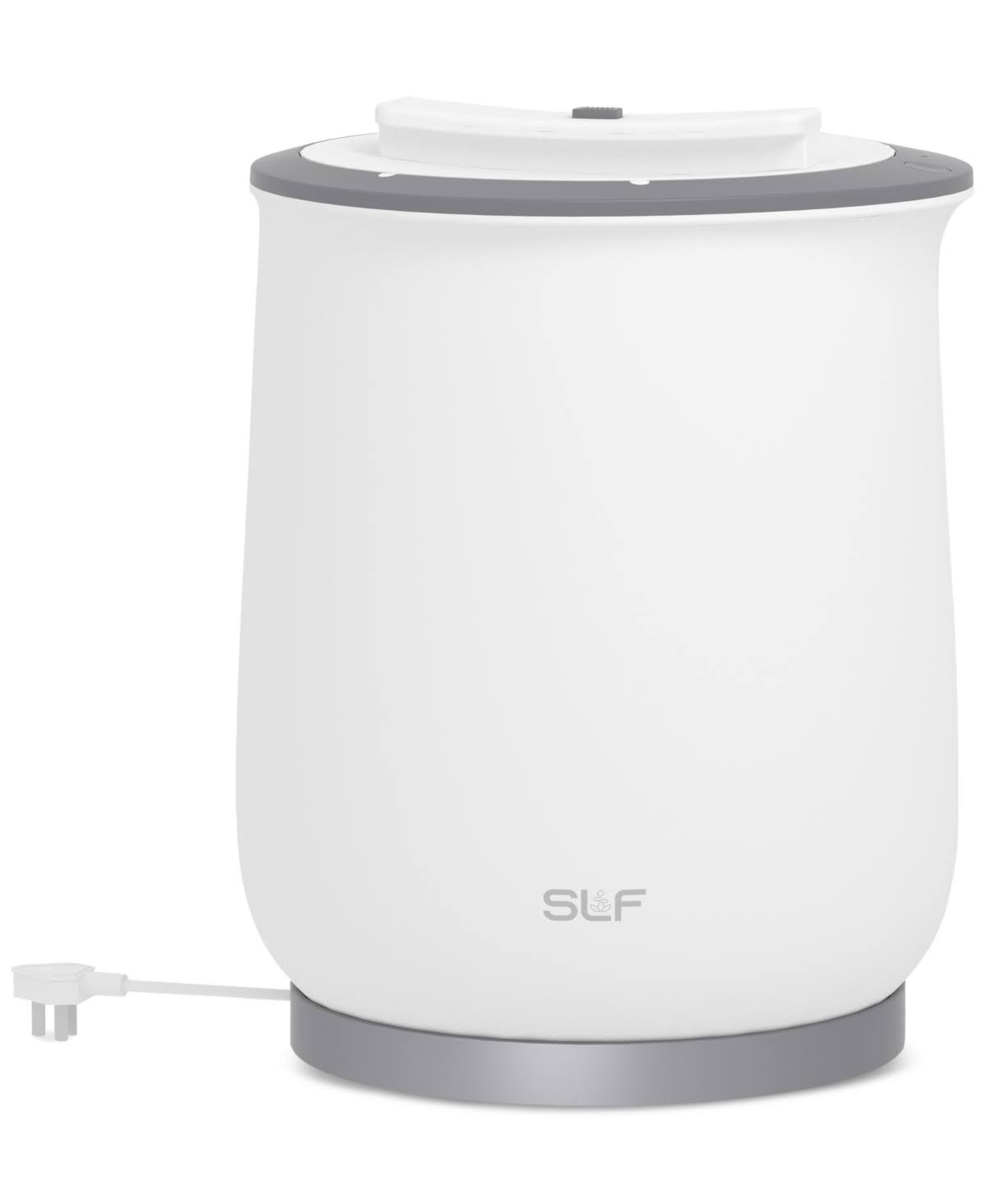 SLF 9073 Luxury Towel Warmer, 20L Electric Hot Towel Warmer Bucket, Fits Up to Two 40"x70" Oversized Towels, 18.5 x 13 in, White