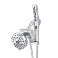 Waterpik HairWand Spa System 12-Spray Dual Showerhead and Handheld Showerhead