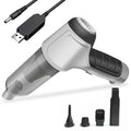 Car Vacuum Cleaner - Mini Handheld Gun Cordless Vacuum Cleaner with 3.2ft Power Cord, High Power Gun Vacuum for Dry Wet Cleaning, Portable Vacuum