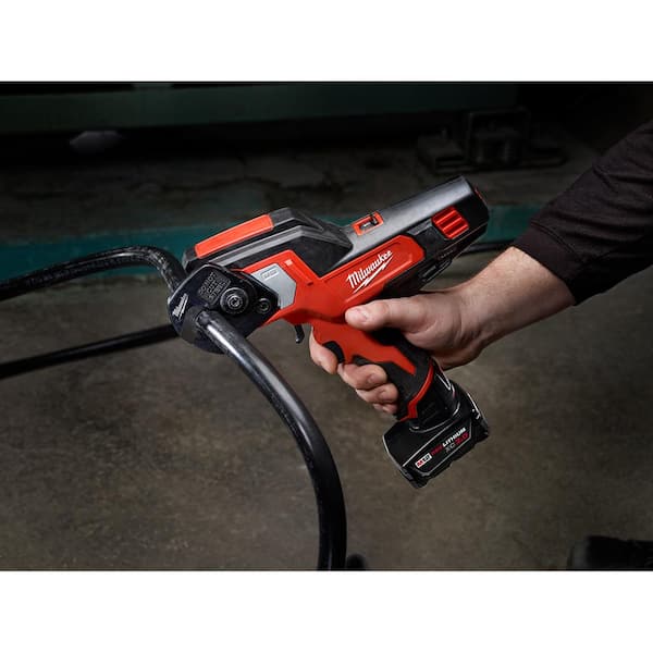 M12 12V Lithium-Ion Cordless 600 MCM Cable Cutter Kit with One 3.0Ah Battery. Charger and Hard Case