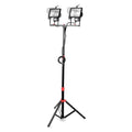 Hyper Tough 1000W Halogen 2 Light Corded Tripod Mounted Portable Work Light