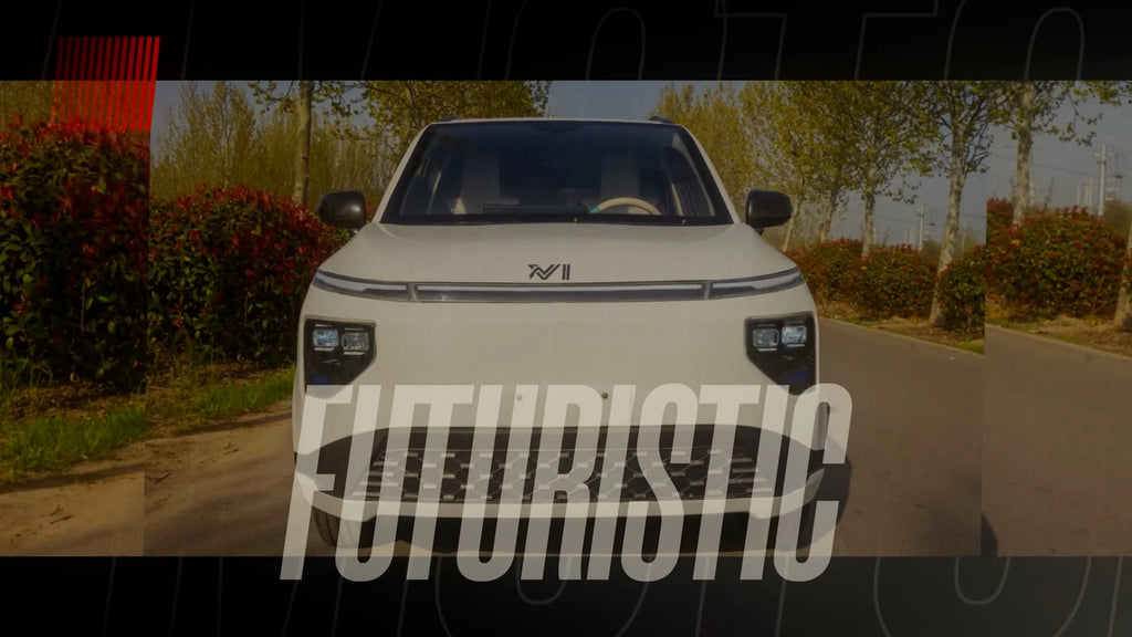 NV Motor Group NVII Mini Electric LSV 4 - Passenger Low - Speed Vehicle, 25 MPH Top Speed, 90 - Mile Range, 3000W/4000W Dual Motors Powered Ride - on