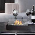 Northwest Bio Ethanol Ventless Fireplace-Tabletop Rectangular Real Flame Smokeless Clean Burning