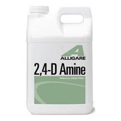 Alligare 2,4 D Amine Herbicide 128oz Broadleaf Weed Killer