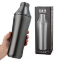 Elevated Craft Hybrid Cocktail Shaker in Gunmetal Black