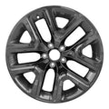 KAI 18 X 7 Reconditioned OEM Aluminum Alloy Wheel, All Painted Gloss Black, Fits 2015 - 2018 Jeep Renegade