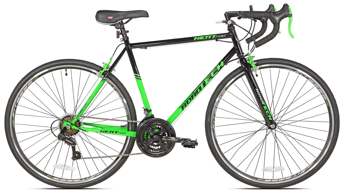 Kent 700c Roadtech Men'S Bike, Black/Green
