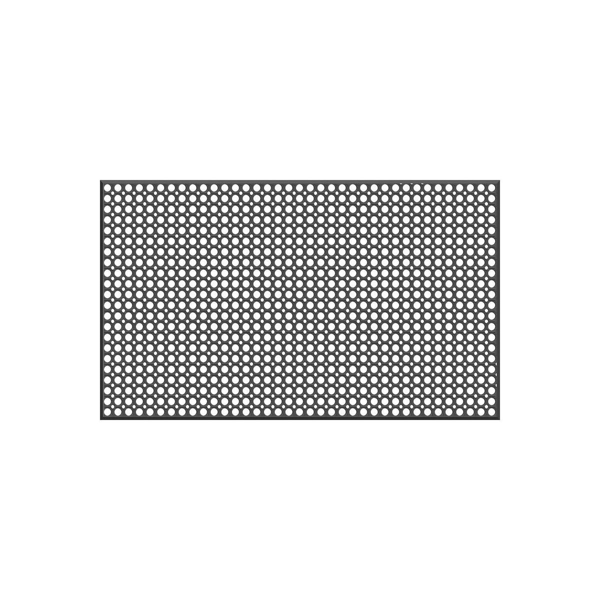 Condor Black Drainage Mat, Size: 3'x5'