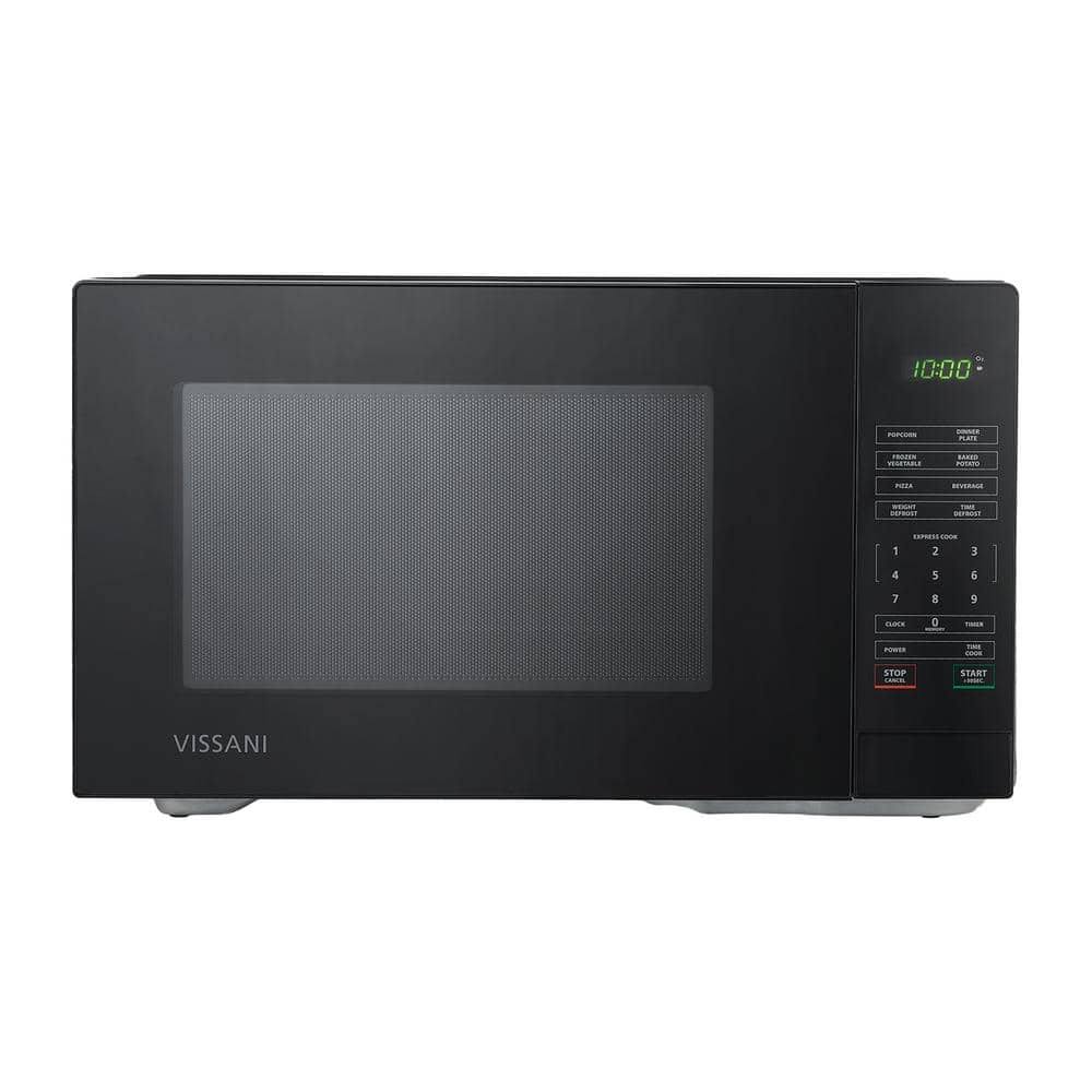 Vissani 1.1 Cu. ft. Countertop Microwave Oven in Black