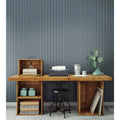RoomMates Beadboard Peel and Stick Wallpaper Navy/Blue