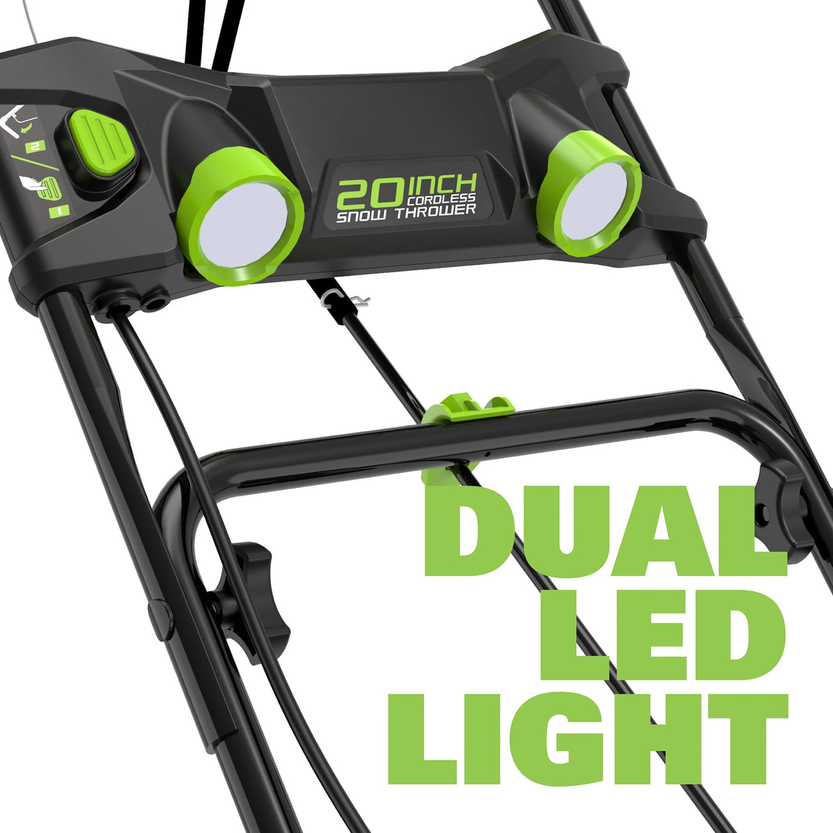 Greenworks 40V 20 - Inch Cordless Brushless Snow Blower with 4.0 Ah Battery and Charger, 26272