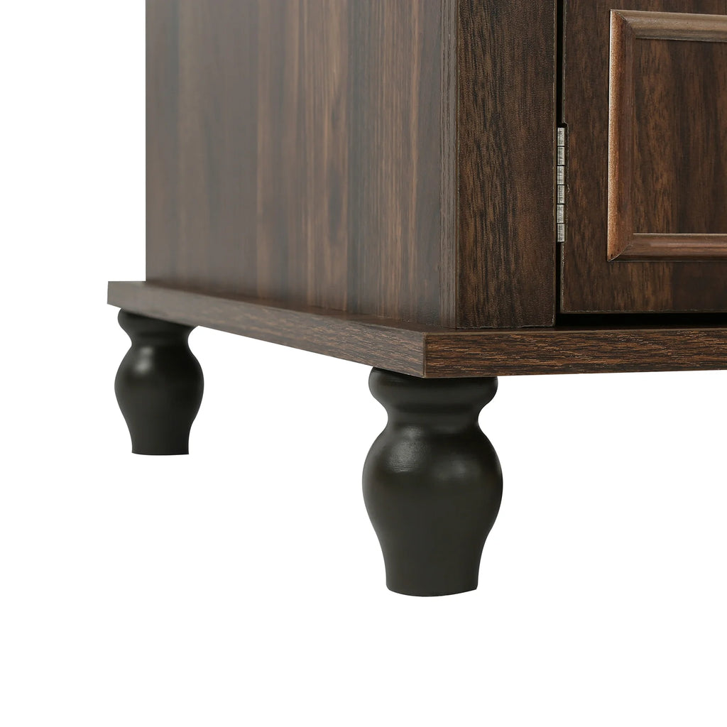 Hall Tree with Upholstered Bench and Coat Rack, Entryway Bench with 3 Hooks, 3 Open Shelves, 2 Drawers & Storage Cabinets, Mudroom Bench with Storage and Hooks for Foyer, Entry Way, Hallway (Beige)