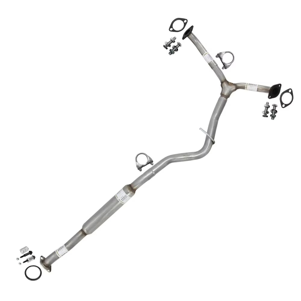 Stainless Steel Exhaust Resonator Y - Pipe Kit Fits 2009 - 2013 Subaru Forester 2.5 L | 2008 - 2011 Subaru Forester 2.5 L