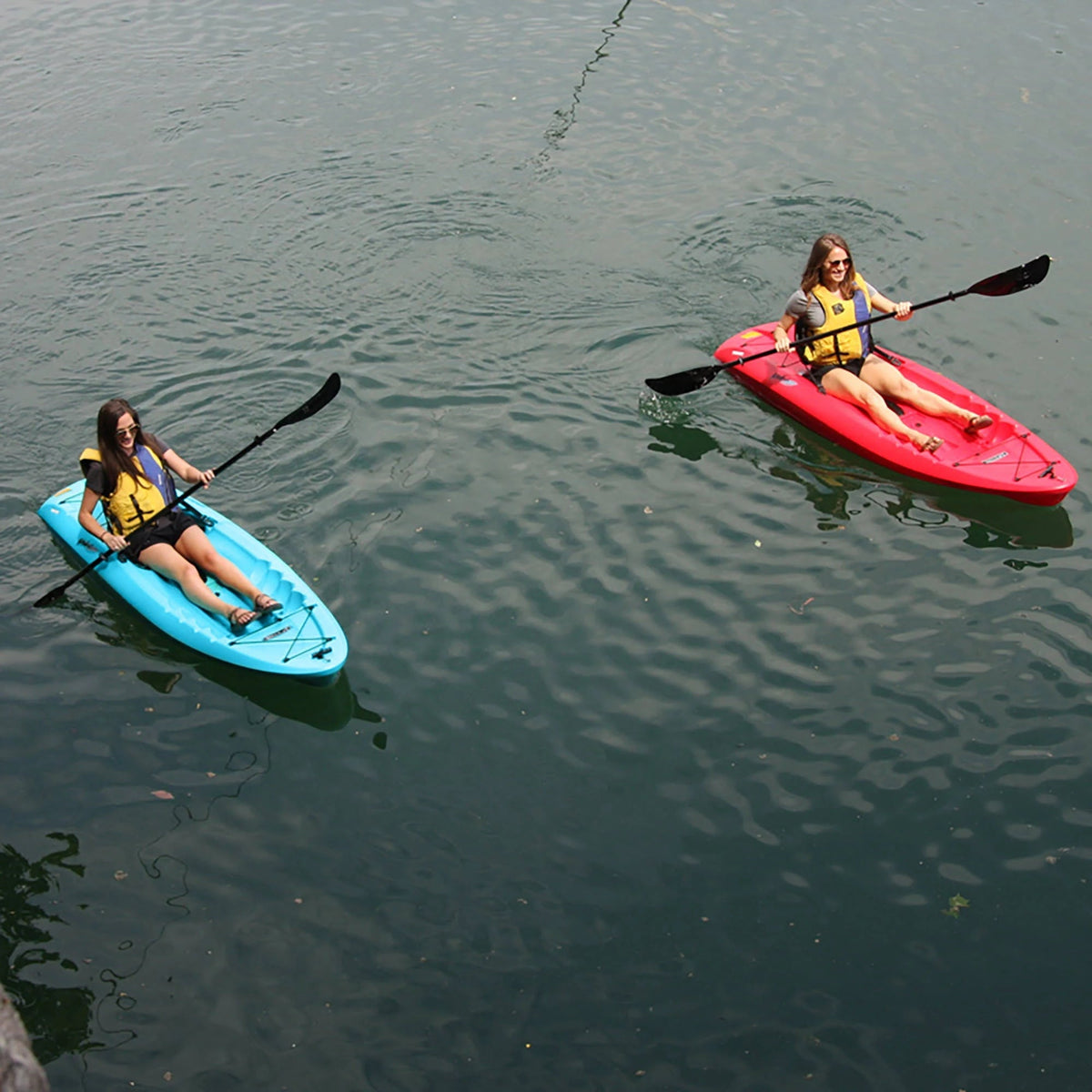 Lifetime Hydros 85 Sit-On-Top Kayak Paddle Included Glacier Blue - MadeInUSA