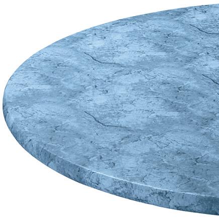 Miles Kimball Marbled Vinyl Elasticized Table Cover 42" x 68" Oval/Oblong