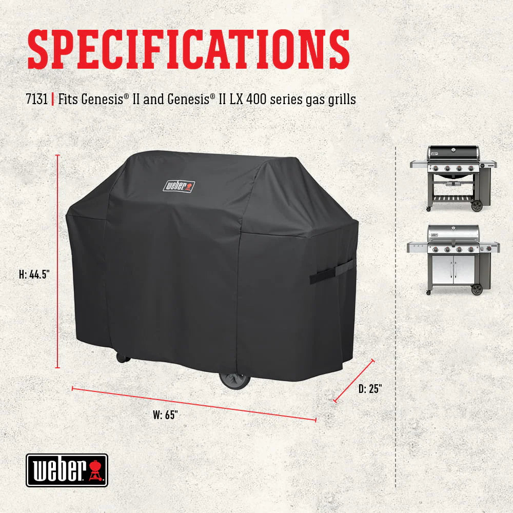 Weber Genesis II 400 Series Premium Gas Grill Cover