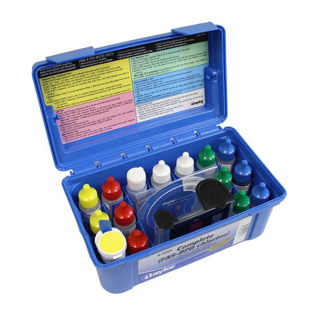 Taylor K2006 Complete Pool Chlorine Test Kit with Additional Basic Kit
