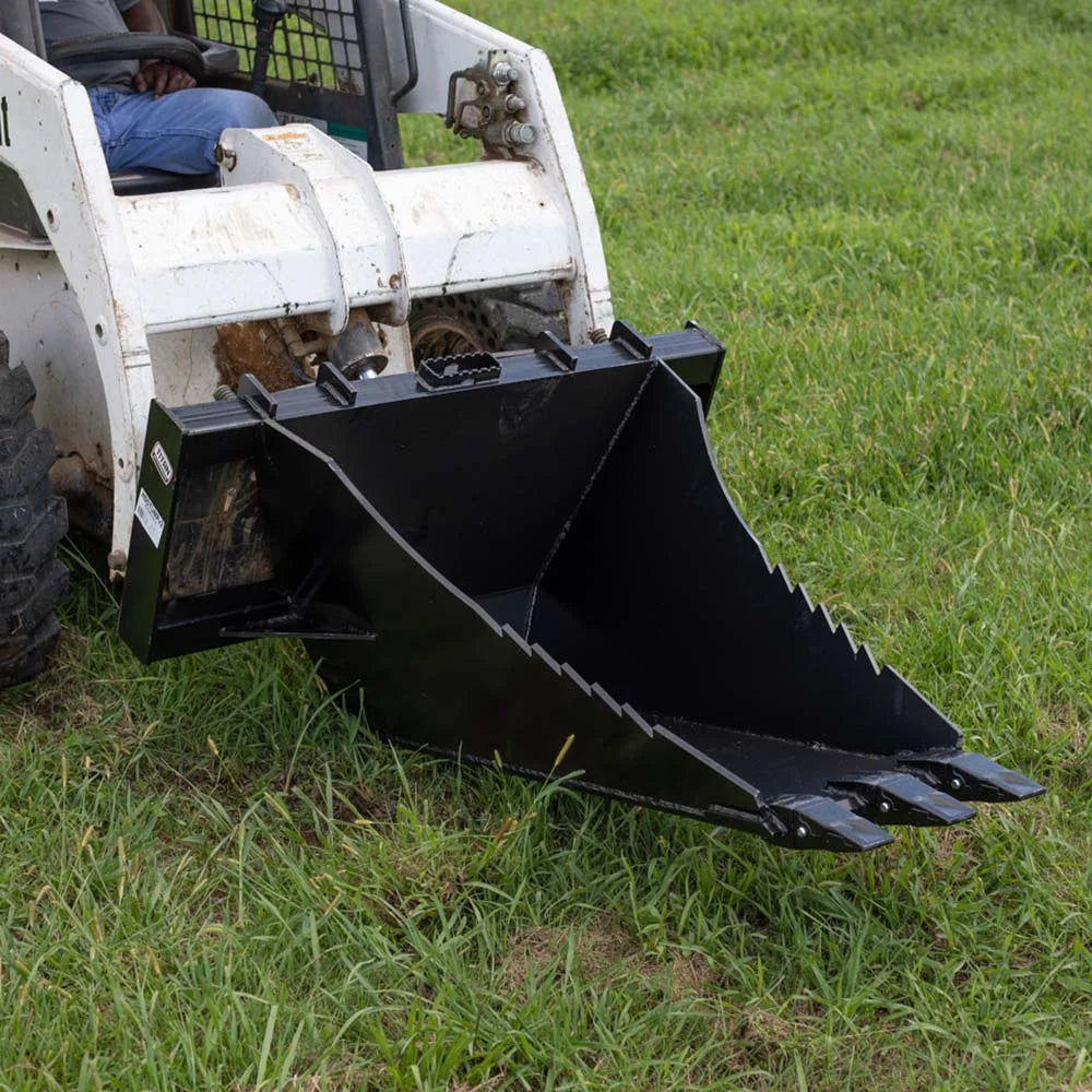Titan Attachments Economy Series Stump Bucket Tree Scoop Digger