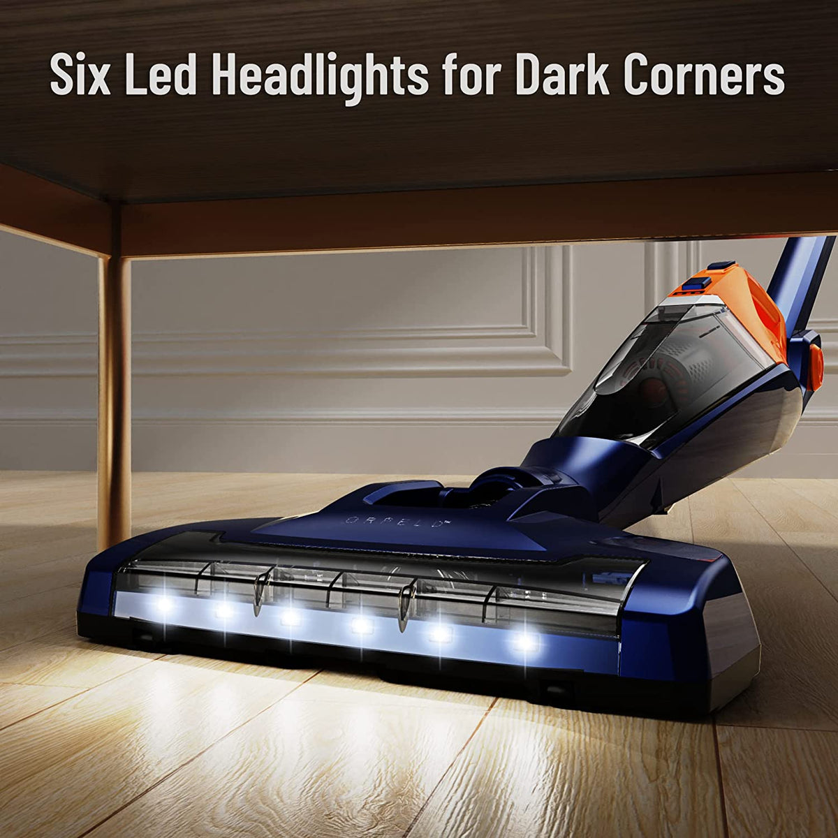 Cordless Vacuum. ORFELD Stick Vacuum Cleaner 4 in 1 Lightweight