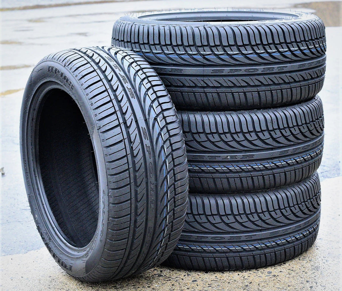 Set of 4 Fullway HP108 195/65R15 91H Performance a/S All-Season Tires