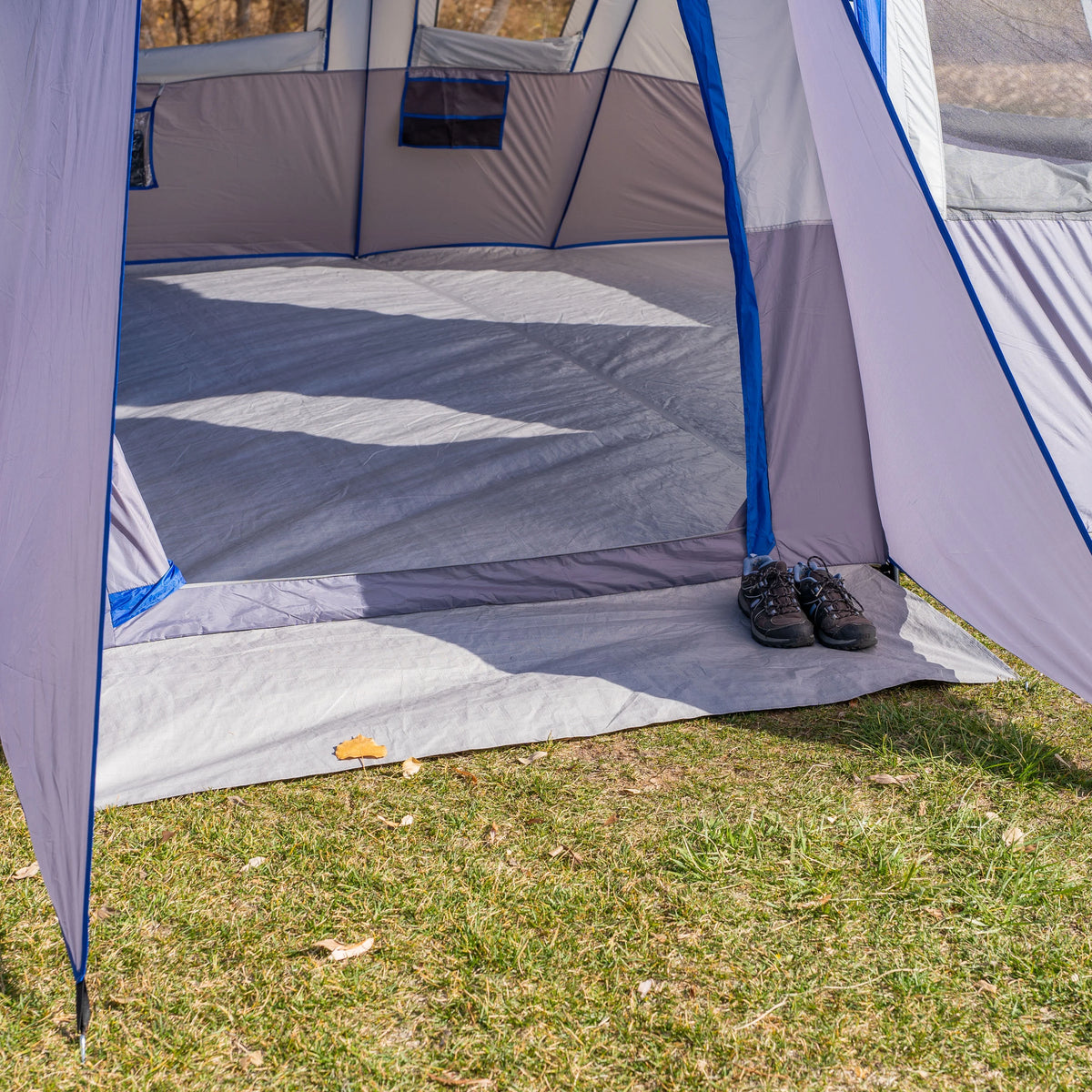 Ozark Trail 16 - Person 3 - Room Cabin Tent, with 3 Entrances
