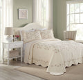 Modern Heirloom Felisa Bedspread, Ivory, Queen