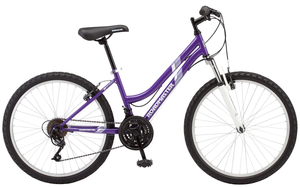 24" Granite Peak Girls Mountain Bike, Purple