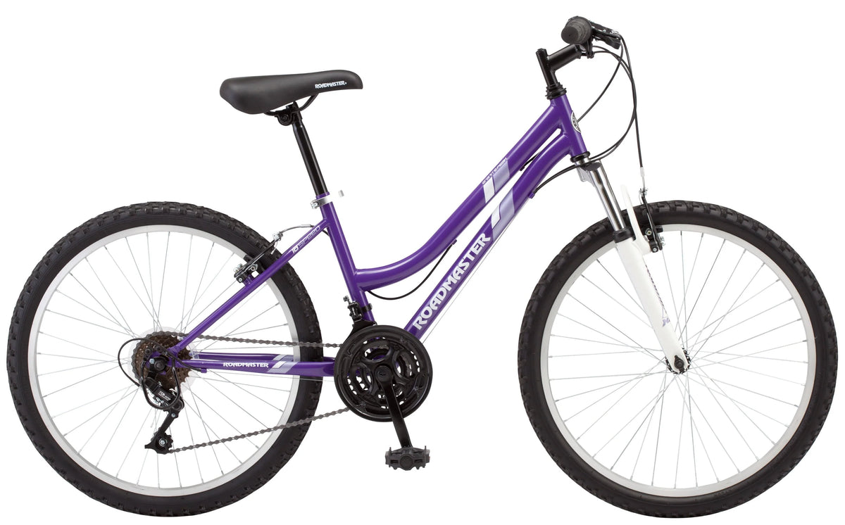 24" Granite Peak Girls Mountain Bike, Purple