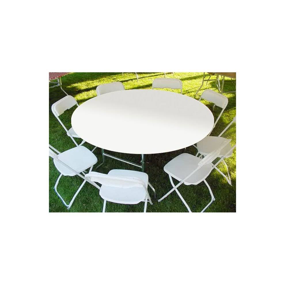 Kwik Covers 60" Round Orange Table Cover