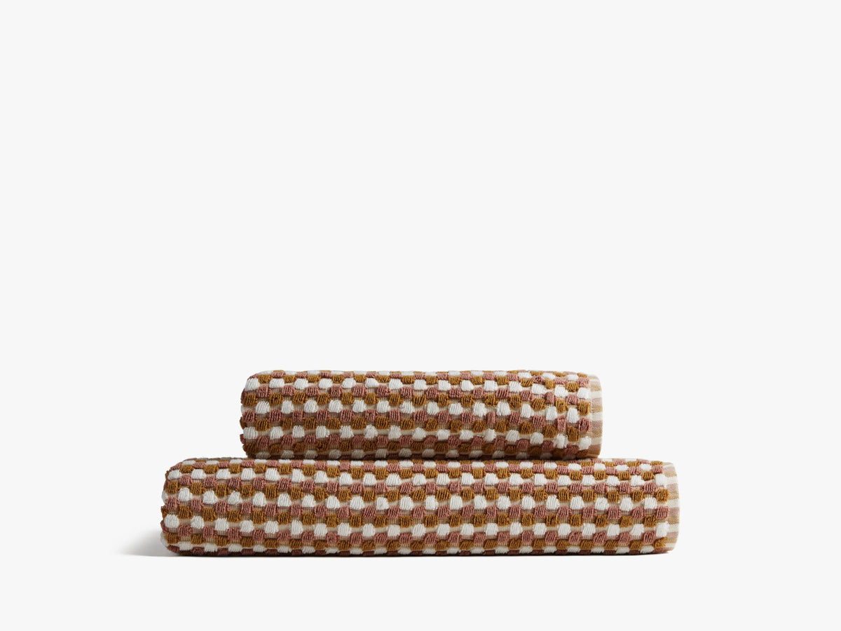 Parachute Organic Mosaic Hand Towel