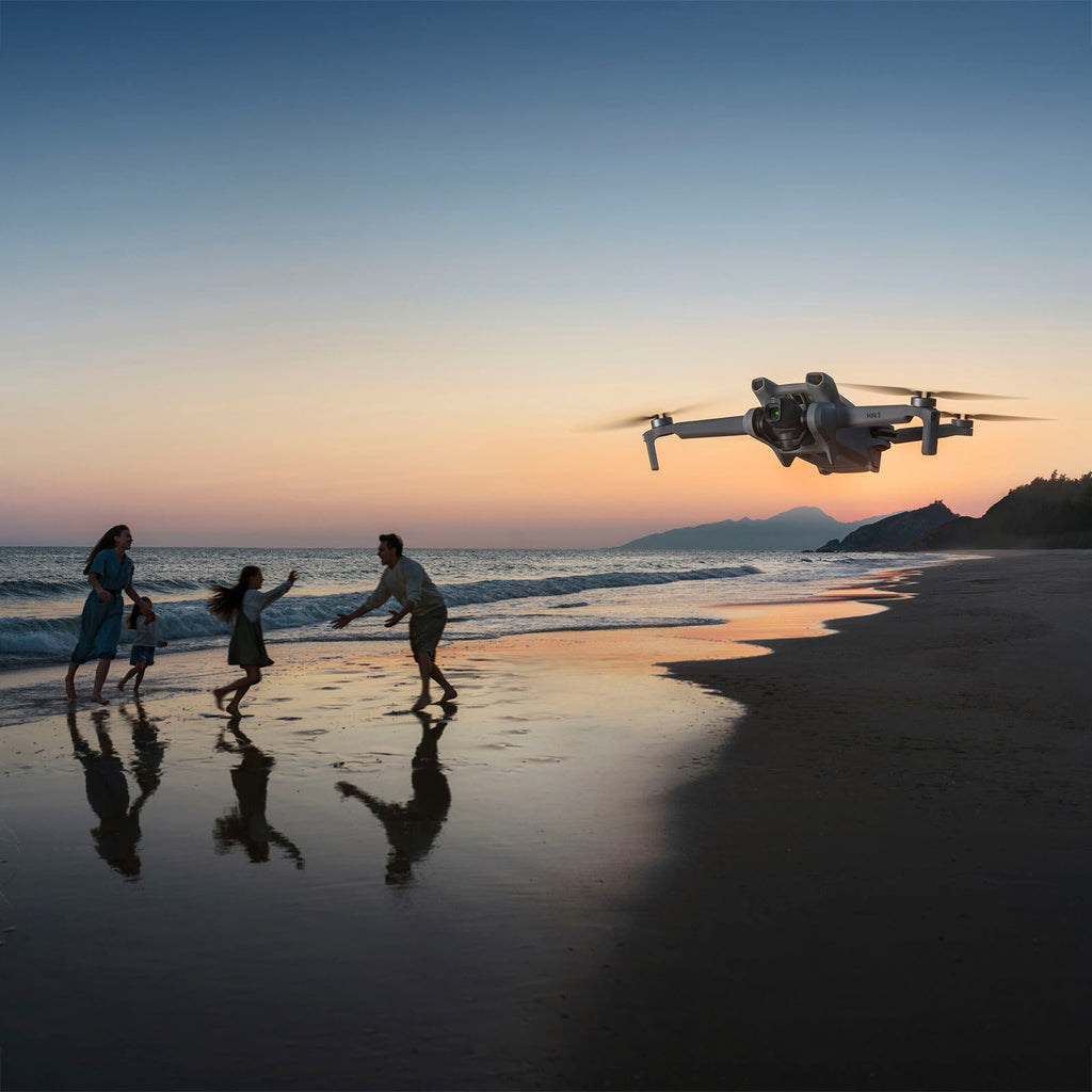 Mini 3 Fly More Combo Drone and Remote Control with Built-in Screen - Gray