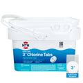 Hth 42053W Swimming Pool Care 3" Chlorine Tabs Advanced, Individually Wrapped Tablets, 8lb