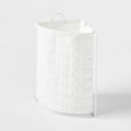 Quilted Collapsible Corner Kids' Hamper White - Pillowfort